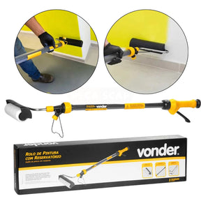 Rolo De Pintura Profissional Com Reservatório De Tinta - Vonder